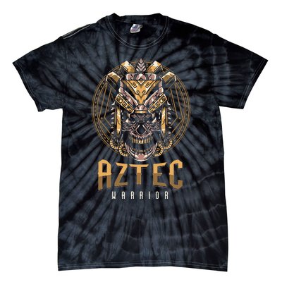 Ancient Ethnic Aztec Warrior Skull People Civilization Gift Tie-Dye T-Shirt