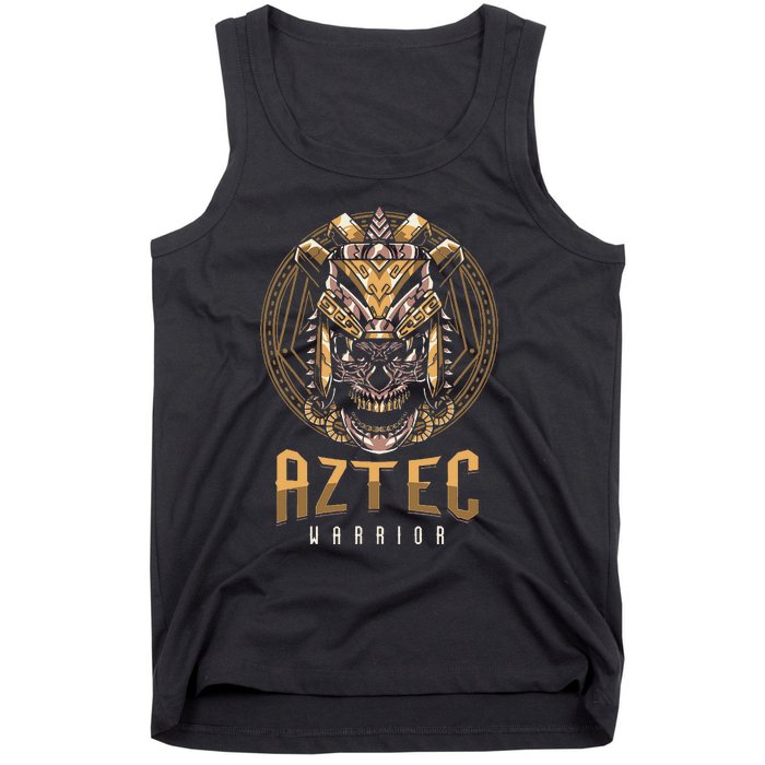 Ancient Ethnic Aztec Warrior Skull People Civilization Gift Tank Top