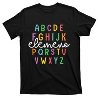 Abc Elemeno Alphabet Kindergarten Teachers Back To School T-Shirt