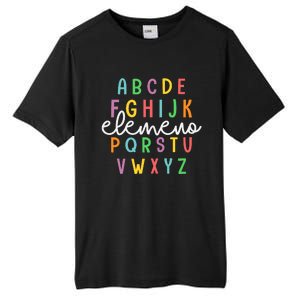 Abc Elemeno Alphabet Kindergarten Teachers Back To School Tall Fusion ChromaSoft Performance T-Shirt