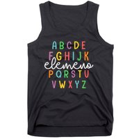 Abc Elemeno Alphabet Kindergarten Teachers Back To School Tank Top