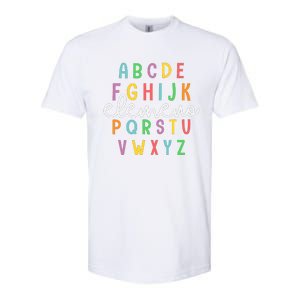 Abc Elemeno Alphabet Kindergarten Teachers Back To School Softstyle CVC T-Shirt