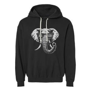 Alabama Elephant Garment-Dyed Fleece Hoodie