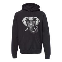 Alabama Elephant Premium Hoodie