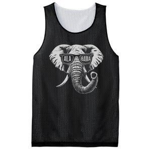 Alabama Elephant Mesh Reversible Basketball Jersey Tank