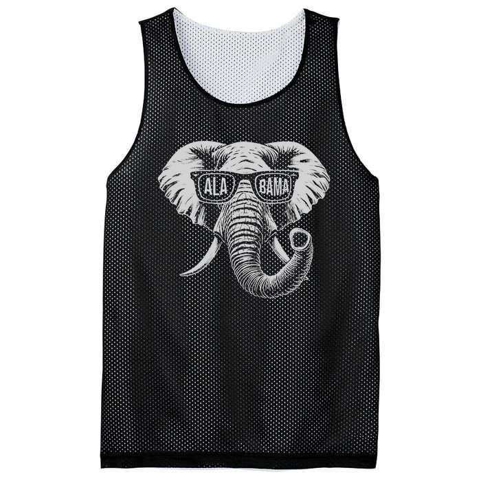 Alabama Elephant Mesh Reversible Basketball Jersey Tank