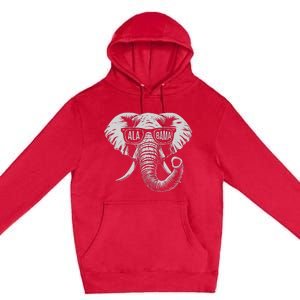 Alabama Elephant Premium Pullover Hoodie