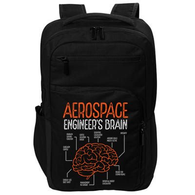 Aerospace Engineering Brain For Aerospace Engineer Impact Tech Backpack