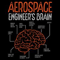 Aerospace Engineering Brain For Aerospace Engineer Impact Tech Backpack