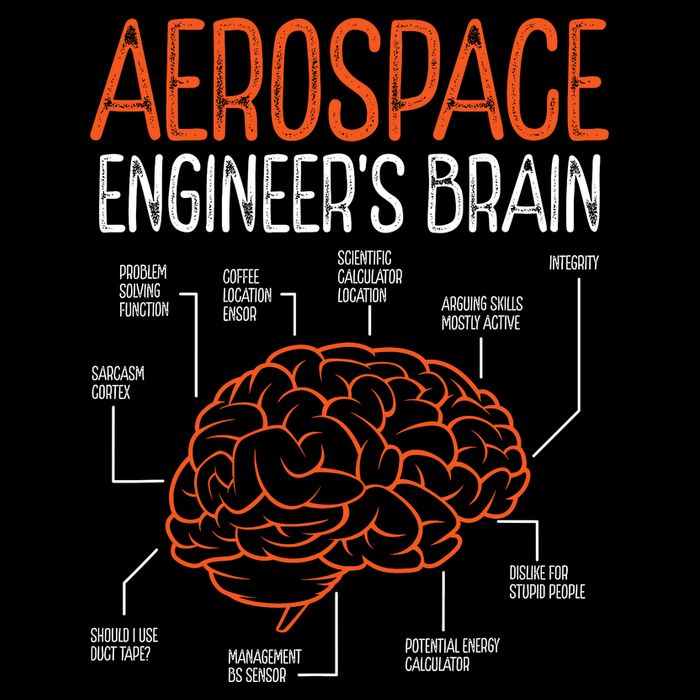 Aerospace Engineering Brain For Aerospace Engineer Impact Tech Backpack