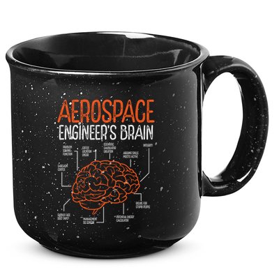 Aerospace Engineering Brain For Aerospace Engineer 15oz Campfire Ceramic Mug