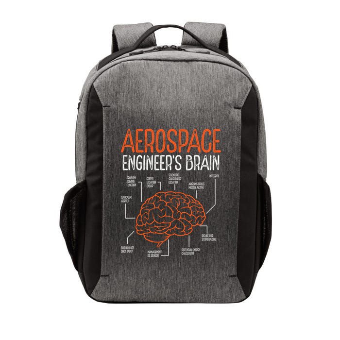 Aerospace Engineering Brain For Aerospace Engineer Vector Backpack
