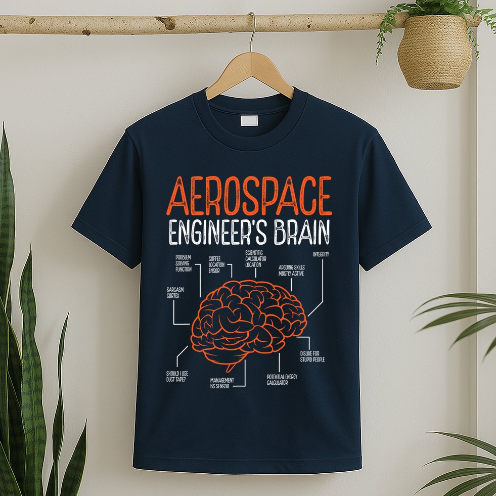 Aerospace Engineering Brain For Aerospace Engineer T-Shirt