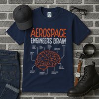 Aerospace Engineering Brain For Aerospace Engineer Tall T-Shirt