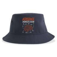 Aerospace Engineering Brain For Aerospace Engineer Sustainable Bucket Hat
