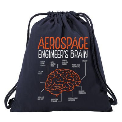 Aerospace Engineering Brain For Aerospace Engineer Drawstring Bag
