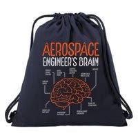 Aerospace Engineering Brain For Aerospace Engineer Drawstring Bag