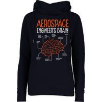 Aerospace Engineering Brain For Aerospace Engineer Womens Funnel Neck Pullover Hood