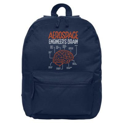 Aerospace Engineering Brain For Aerospace Engineer 16 in Basic Backpack