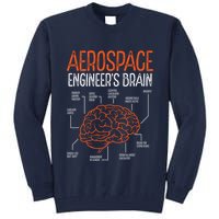 Aerospace Engineering Brain For Aerospace Engineer Tall Sweatshirt