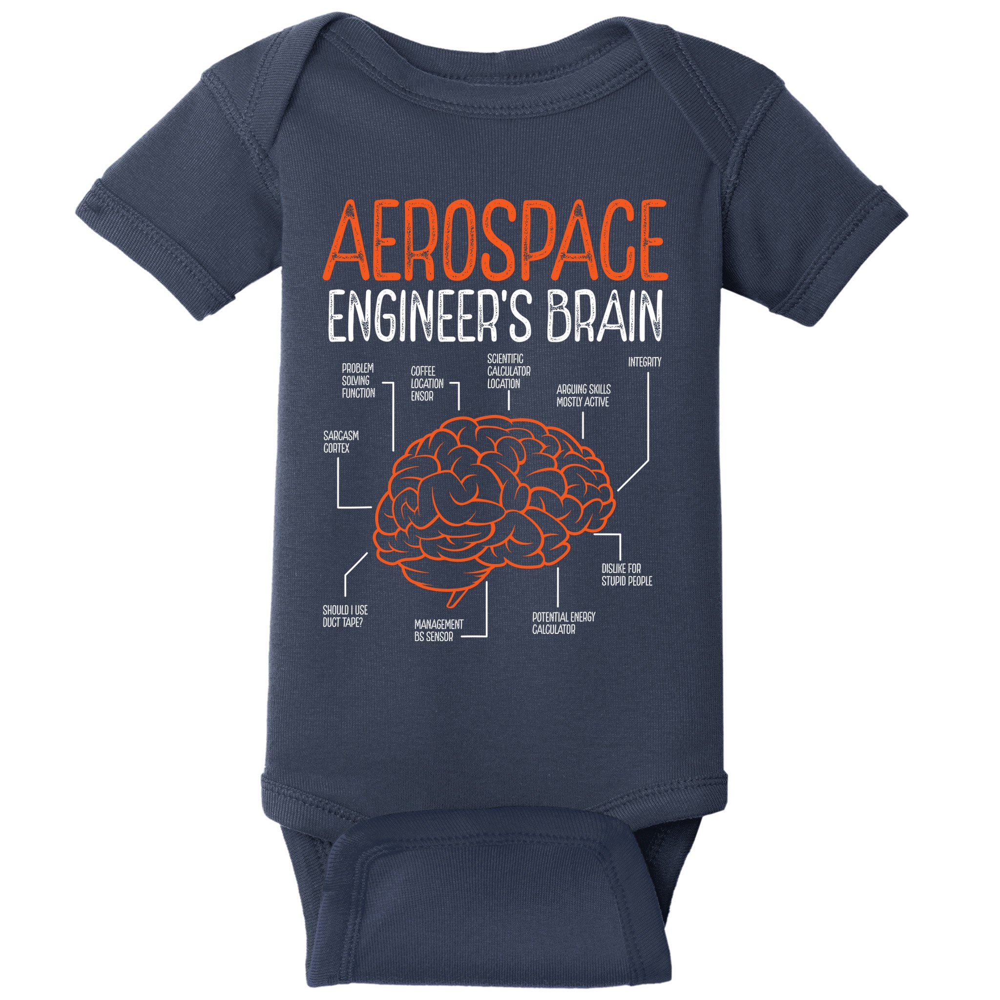 Aerospace Engineering Brain For Aerospace Engineer Baby Bodysuit