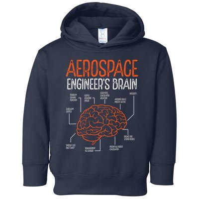 Aerospace Engineering Brain For Aerospace Engineer Toddler Hoodie