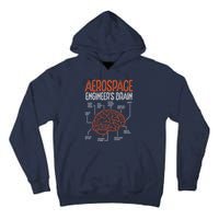Aerospace Engineering Brain For Aerospace Engineer Tall Hoodie