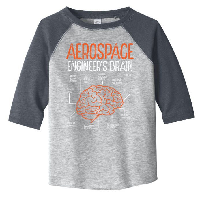 Aerospace Engineering Brain For Aerospace Engineer Toddler Fine Jersey T-Shirt
