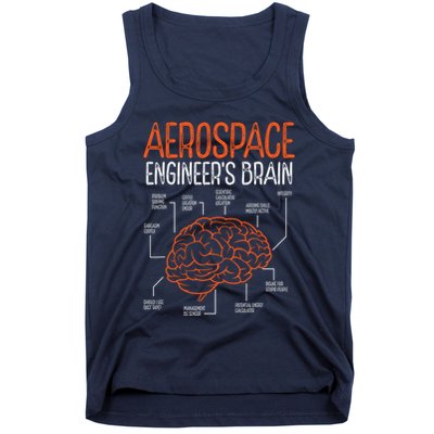Aerospace Engineering Brain For Aerospace Engineer Tank Top