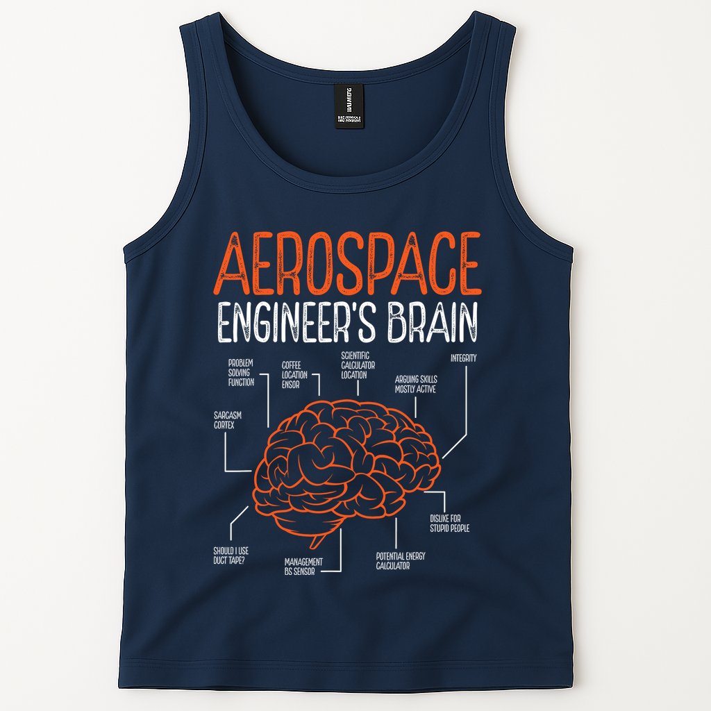 Aerospace Engineering Brain For Aerospace Engineer Tank Top