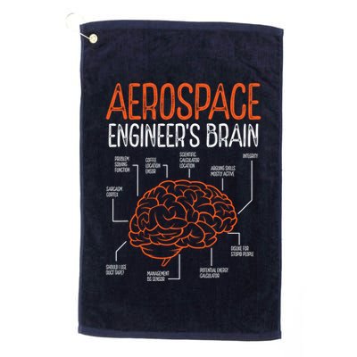 Aerospace Engineering Brain For Aerospace Engineer Golf Towel