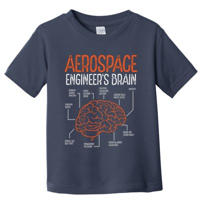 Aerospace Engineering Brain For Aerospace Engineer Toddler T-Shirt