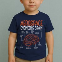 Aerospace Engineering Brain For Aerospace Engineer Toddler T-Shirt