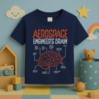 Aerospace Engineering Brain For Aerospace Engineer Toddler T-Shirt