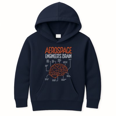 Aerospace Engineering Brain For Aerospace Engineer Kids Hoodie