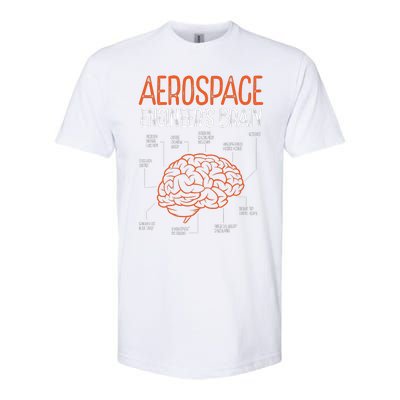 Aerospace Engineering Brain For Aerospace Engineer Softstyle® CVC T-Shirt