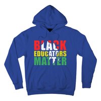 African Educators Black History Month Black Educators Matter Gift Hoodie