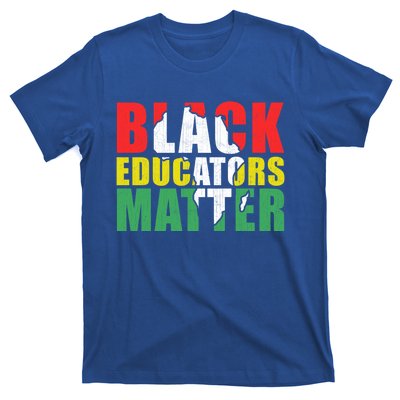 African Educators Black History Month Black Educators Matter Gift T-Shirt