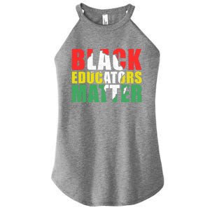 African Educators Black History Month Black Educators Matter Gift Women's Perfect Tri Rocker Tank