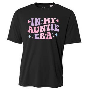 Auntie Era Baby Announcement Perfect Mother's Day Gift Cooling Performance Crew T-Shirt