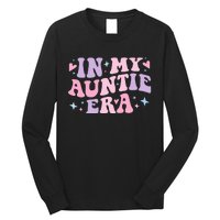 Auntie Era Baby Announcement Perfect Mother's Day Gift Long Sleeve Shirt