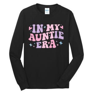 Auntie Era Baby Announcement Perfect Mother's Day Gift Tall Long Sleeve T-Shirt