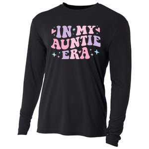 Auntie Era Baby Announcement Perfect Mother's Day Gift Cooling Performance Long Sleeve Crew