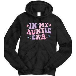 Auntie Era Baby Announcement Perfect Mother's Day Gift Tie Dye Hoodie