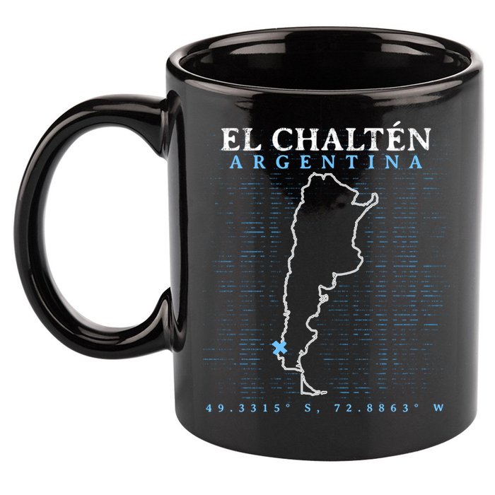Argentina El Chaltén Gift 11oz C Handle Ceramic Mug