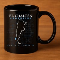 Argentina El Chaltén Gift 11oz C Handle Ceramic Mug