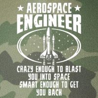 Aerospace Engineer Crazy And Smart Aerospace Engineering Legacy Tie Dye Trucker Hat
