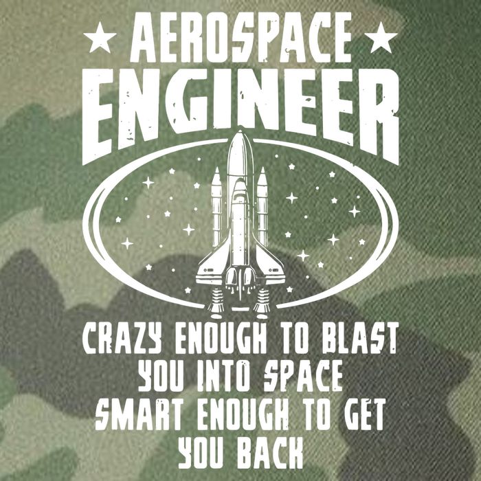 Aerospace Engineer Crazy And Smart Aerospace Engineering Legacy Tie Dye Trucker Hat