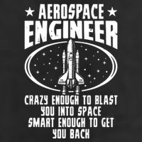 Aerospace Engineer Crazy And Smart Aerospace Engineering Microfiber Hand Towel