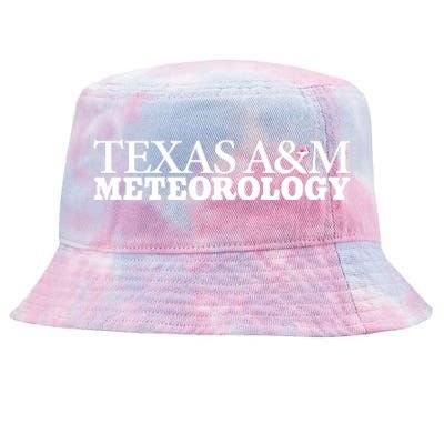 Ariana Elena Castillo Wearing Texas Meteorology Tie-Dyed Bucket Hat